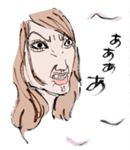 girls' talk sticker #326034