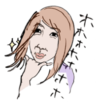 girls' talk sticker #326039