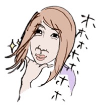 girls' talk sticker #326039