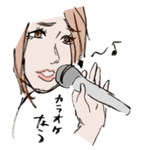 girls' talk sticker #326057