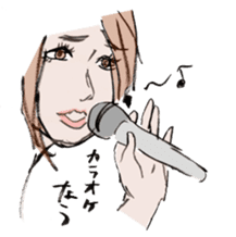 girls' talk sticker #326057