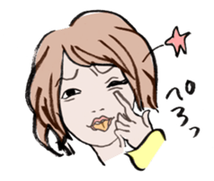 girls' talk sticker #326061