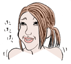girls' talk sticker #326064