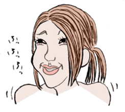 girls' talk sticker #326064