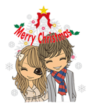 Christmas & New Year Gal sticker #326319