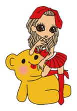 Christmas & New Year Gal sticker #326336