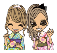 Christmas & New Year Gal sticker #326341