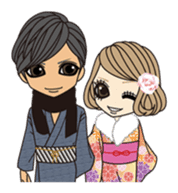 Christmas & New Year Gal sticker #326342