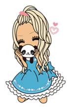 Christmas & New Year Gal sticker #326344