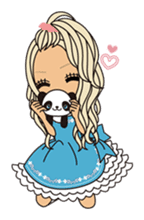 Christmas & New Year Gal sticker #326344