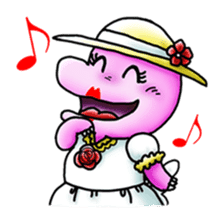 The dinosaur carnival sticker #326390