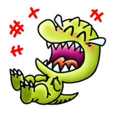 The dinosaur carnival sticker #326392