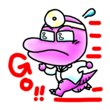 The dinosaur carnival sticker #326400