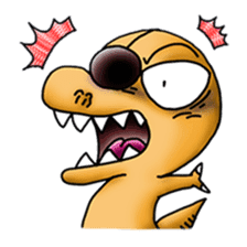 The dinosaur carnival sticker #326407