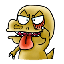 The dinosaur carnival sticker #326413