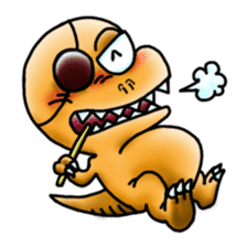 The dinosaur carnival sticker #326420