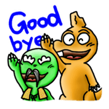 The dinosaur carnival sticker #326421