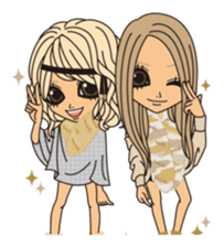 Winter & Valentine's whole sticker #326785