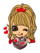 Winter & Valentine's whole sticker #326788