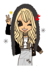 Winter & Valentine's whole sticker #326795