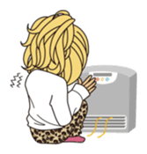 Winter & Valentine's whole sticker #326804