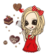 Winter & Valentine's whole sticker #326808