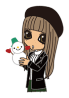 Winter & Valentine's whole sticker #326811