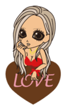 Winter & Valentine's whole sticker #326816