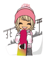 Winter & Valentine's whole sticker #326820