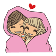 Winter & Valentine's whole sticker #326821