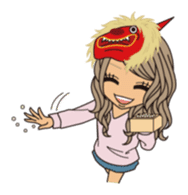 Winter & Valentine's whole sticker #326823