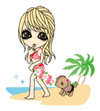 Glitter! Summer Special sticker #326953