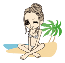 Glitter! Summer Special sticker #326980