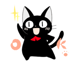 blackcat chibi sticker #327025