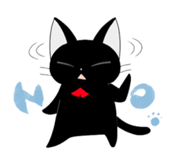 blackcat chibi sticker #327026