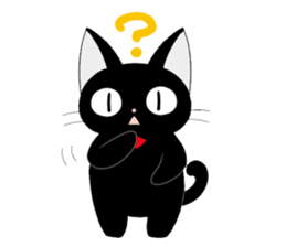 blackcat chibi sticker #327036