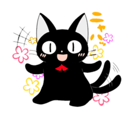 blackcat chibi sticker #327041