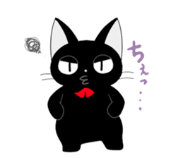 blackcat chibi sticker #327059