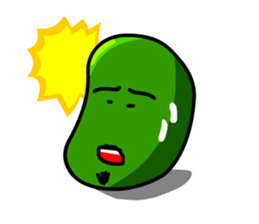 Middle-aged SoyBean Man sticker #327271