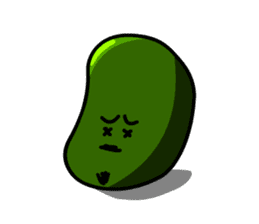 Middle-aged SoyBean Man sticker #327275