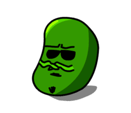 Middle-aged SoyBean Man sticker #327281