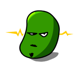 Middle-aged SoyBean Man sticker #327286