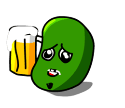 Middle-aged SoyBean Man sticker #327290