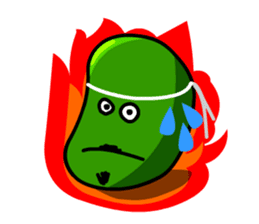 Middle-aged SoyBean Man sticker #327295