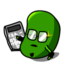 Middle-aged SoyBean Man sticker #327302