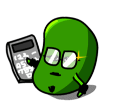 Middle-aged SoyBean Man sticker #327302