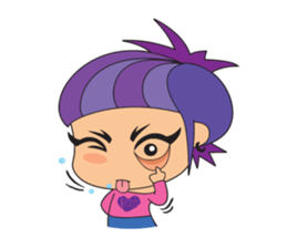 I-Tim & bully (w/Thai) sticker #327577