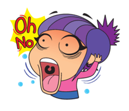 I-Tim & bully (w/Thai) sticker #327579