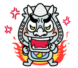 Gin-san of Smoked Roof Tile sticker #328067