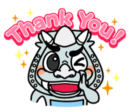 Gin-san of Smoked Roof Tile sticker #328069